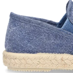 Alpargata niño con elásticos tipo SLIP ON en lona lavada.