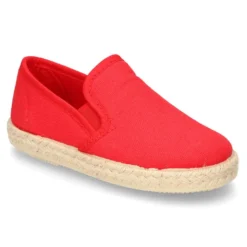 Alpargata niño con elásticos tipo SLIP ON en lona piqué.