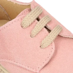 Alpargata niños tipo Blucher con cordones en SERRAJE.