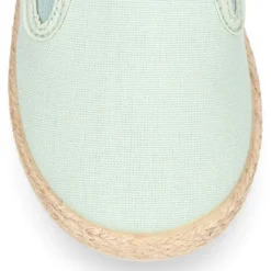 Alpargata niño tipo SLIP ON con elásticos en lona algodón.