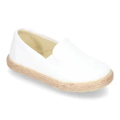 Alpargata niño tipo SLIP ON con elásticos en lona.