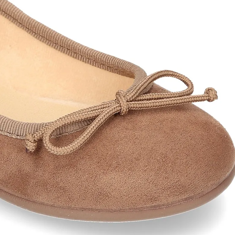 Bailarina clásica con lazo ajustable en Serratex.