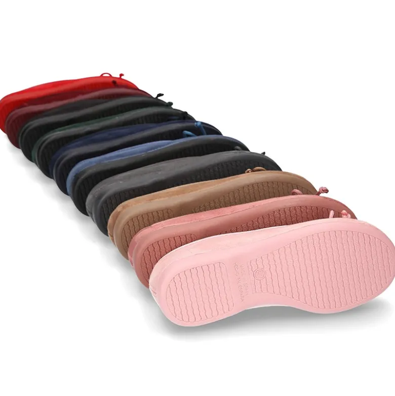 Bailarina clásica con lazo ajustable en Serratex.