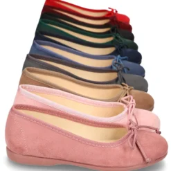 Bailarina clásica con lazo ajustable en Serratex.