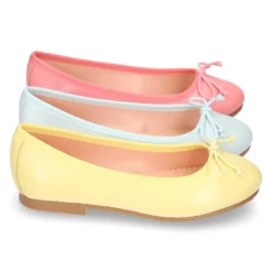 Bailarina clásica MODA con lazo ajustable en piel súper suave.
