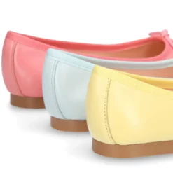 Bailarina clásica MODA con lazo ajustable en piel súper suave.