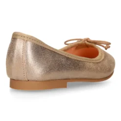 Bailarina clásica niña con lazo ajustable en piel ante laminado.