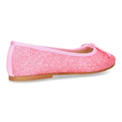 Bailarina Moda en punta con lazo ajustable en GLITTER.