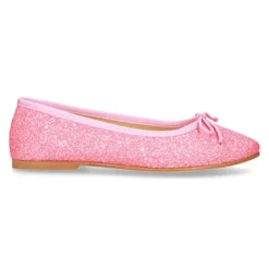 Bailarina Moda en punta con lazo ajustable en GLITTER.
