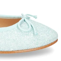 Bailarina Moda en punta con lazo ajustable en GLITTER.