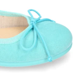 Bailarina niña clásica con lazo ajustable en Serratex primavera-verano.
