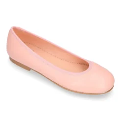Bailarina niña con elástico en piel napa SUAVE.
