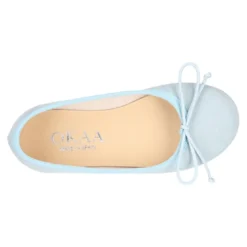Bailarina niña con lazo ajustable en lona Serratex en colores PASTELES.