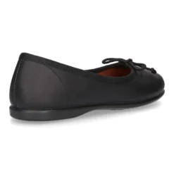 Bailarina Niña Piel Napa lavable con lazo ajustable.