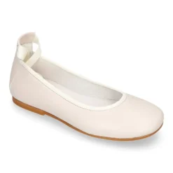 Bailarina niña tipo BALLET con cintas cruzadas en piel suave.