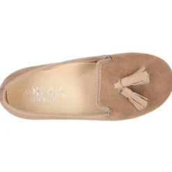 Bailarina tipo Slipper en Serratex con borlas.