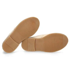 Blucher niño CEREMONIA en piel napa beige.