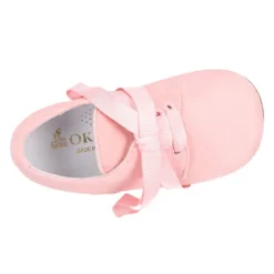 Blucher niño clásico con lazos en piel ante en colores de MODA.