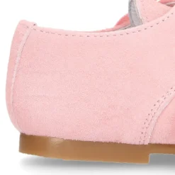Blucher niño clásico con lazos en piel ante en colores de MODA.
