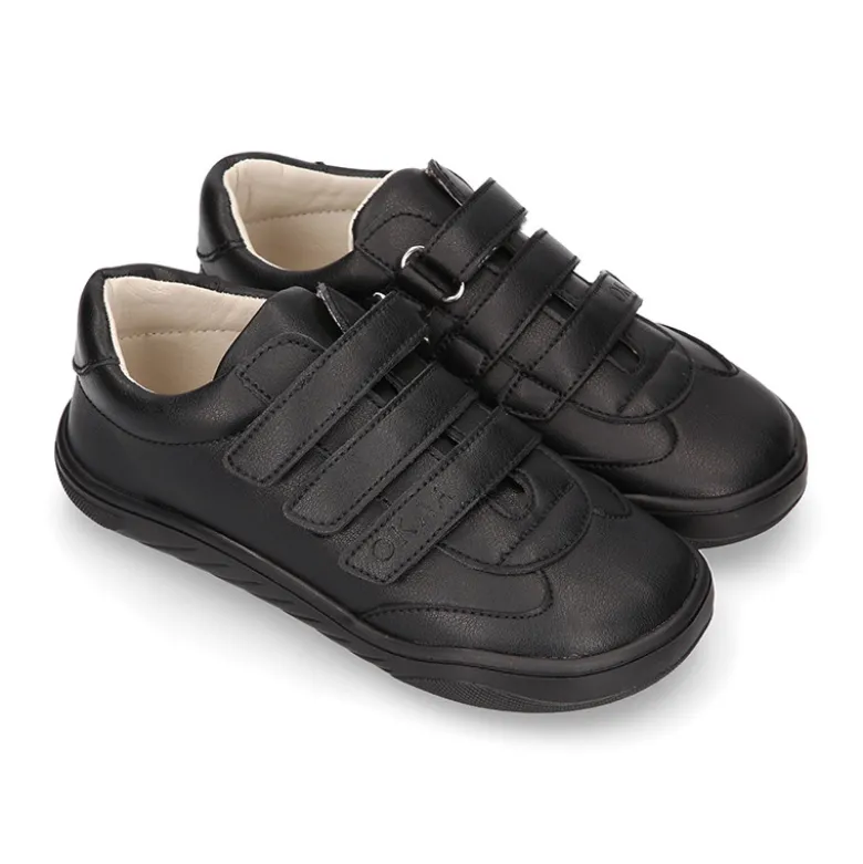 Blucher niño colegial respetuoso Okaa Flex.