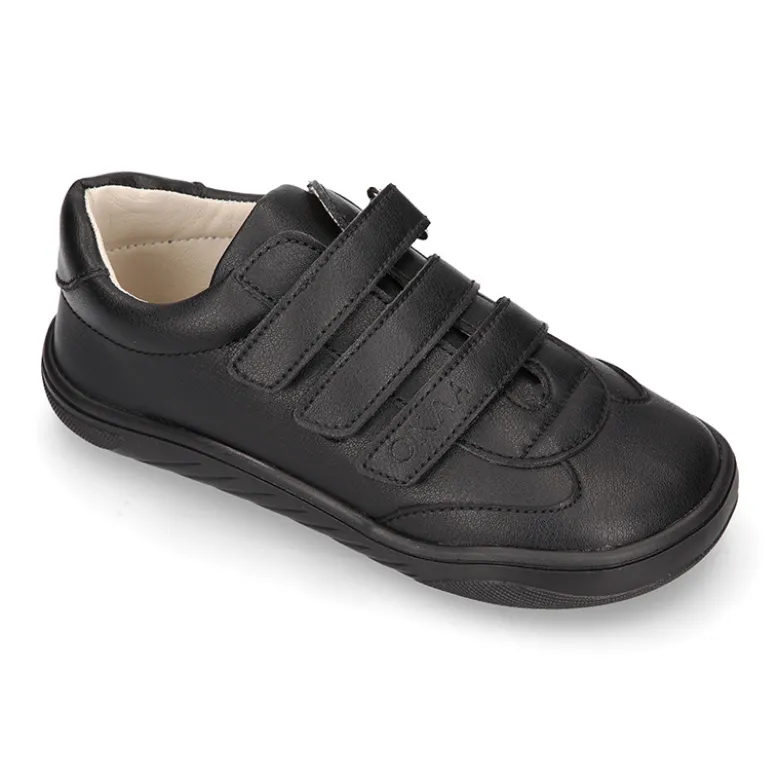 Blucher niño colegial respetuoso Okaa Flex.