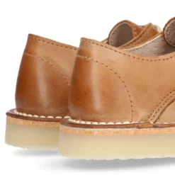 Blucher niño cordones en piel CUERO.