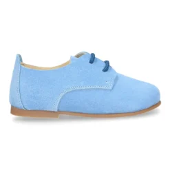 Blucher niño primavera con cordones en piel SERRAJE.