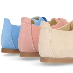 Blucher niño primavera con cordones en piel SERRAJE.