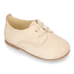 Blucher niño primavera con cordones en piel SERRAJE.