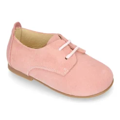 Blucher niño primavera con cordones en piel SERRAJE.