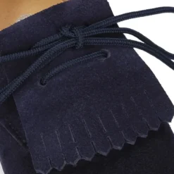 Blucher Niños con cordones y FLECOS en piel Serraje.