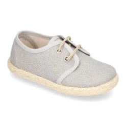 Blucher niño tipo Alpargata en LINO.