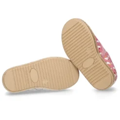 Blucher niño tipo alpargata en lona estampado POLLITOS.