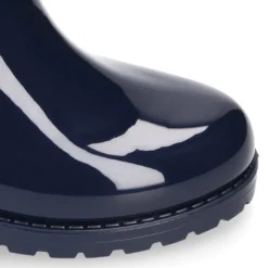 Bota agua lazo charol.