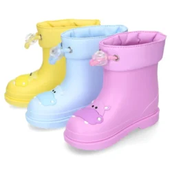 Bota de agua infantil Bimbi hipopótamos con cuello ajustable