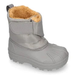Bota de agua infantil para niños pequeños con borrego y diseño apreski