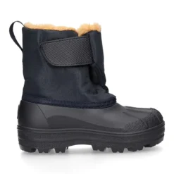 Bota de agua infantil para niños pequeños con borrego y diseño apreski