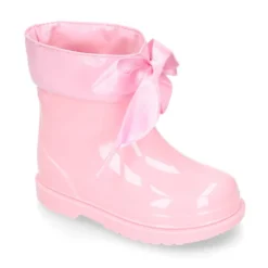Bota de agua niña BIMBI LAZO con cuello ajustable.