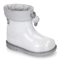 Bota de agua niñas BIMBI GLITTER con cuello ajustable.