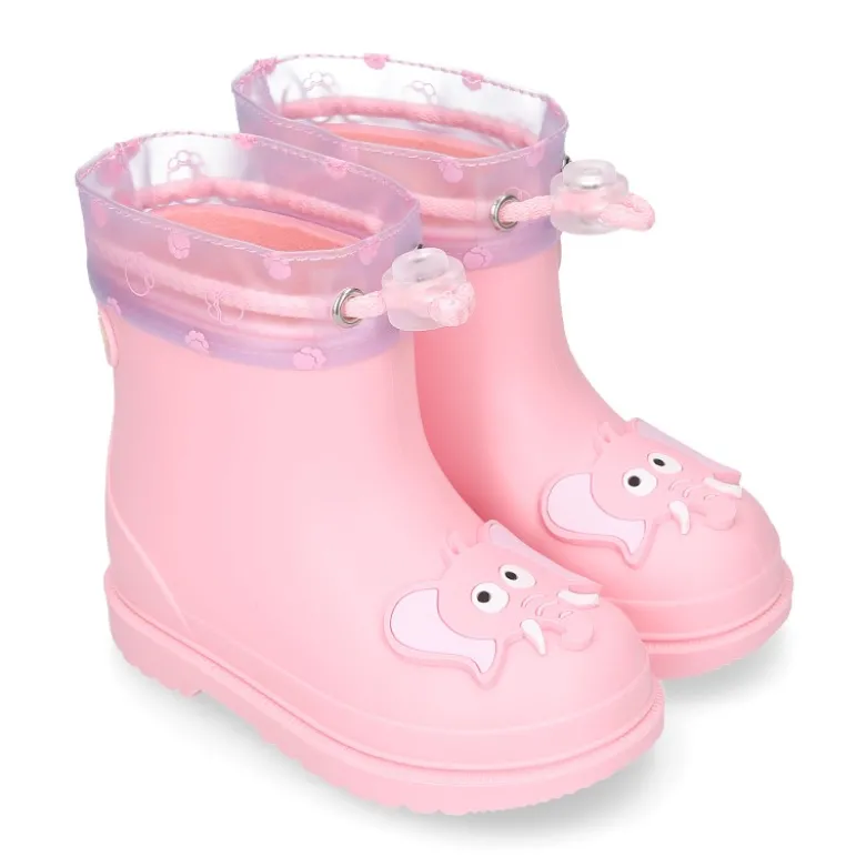 Bota de agua niños BIMBI ELEFANTE con cuello ajustable.