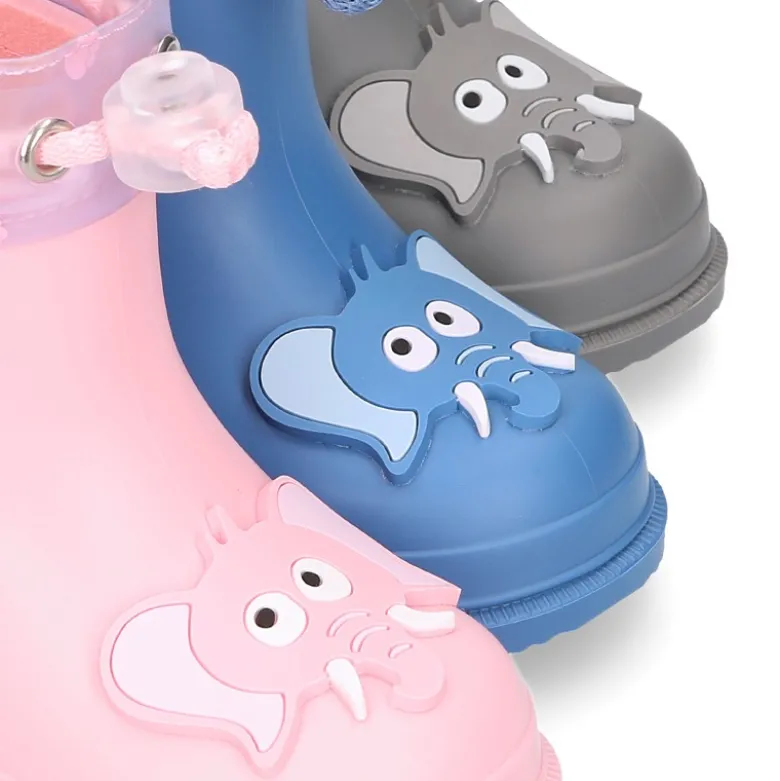 Bota de agua niños BIMBI ELEFANTE con cuello ajustable.