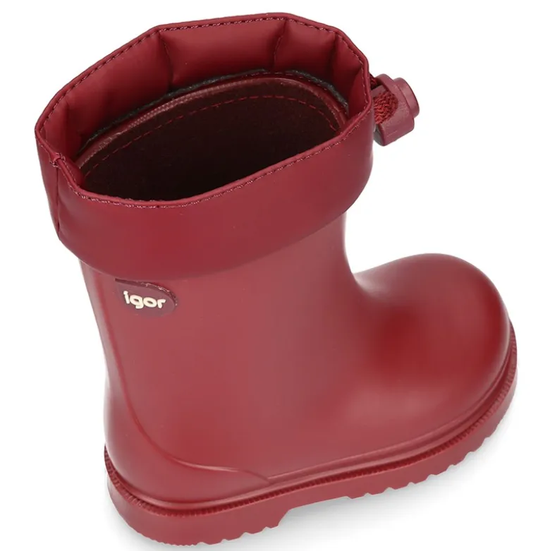 Bota de agua niños cuello ajustable pequeños.