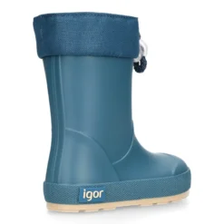 Bota de agua niños modelo respetuoso de Igor con cuello ajustable.