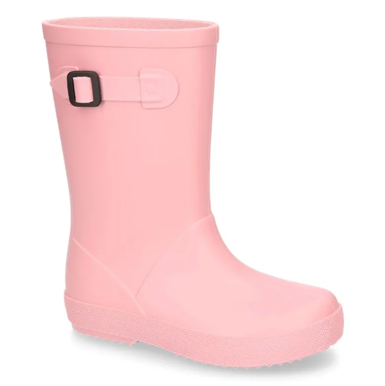 Bota de agua niños SPLASH MC colores sólidos con hebilla lateral.