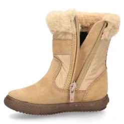 Bota niña UNICORNIO en piel serraje con Nylon.