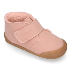 Bota niños Blanditos by Crio´s Sansa sin cordones en piel con borreguito