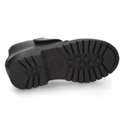 Bota niños COLE tipo todoterreno sin cordones en piel.