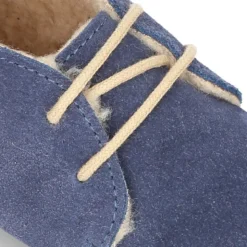 Bota Safari bebé en piel serraje con forro de Borreguillo.