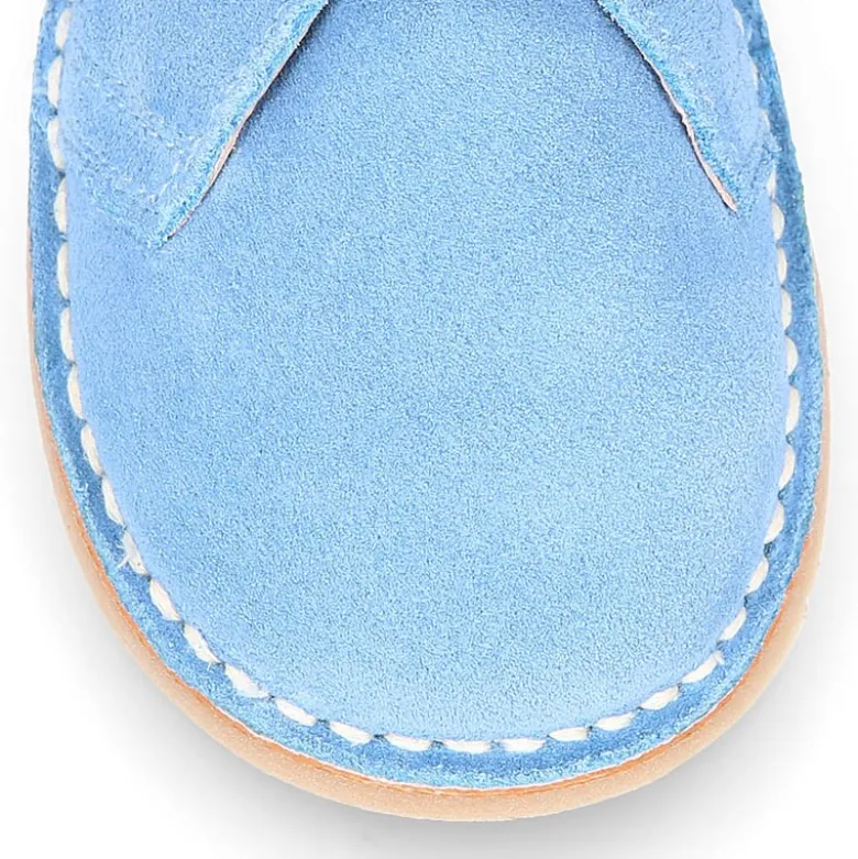 Bota Safari niños con cordones en piel serraje para PRIMAVERA.