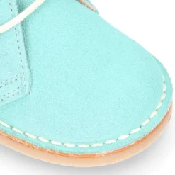 Bota Safari niños con cordones en piel serraje para PRIMAVERA.